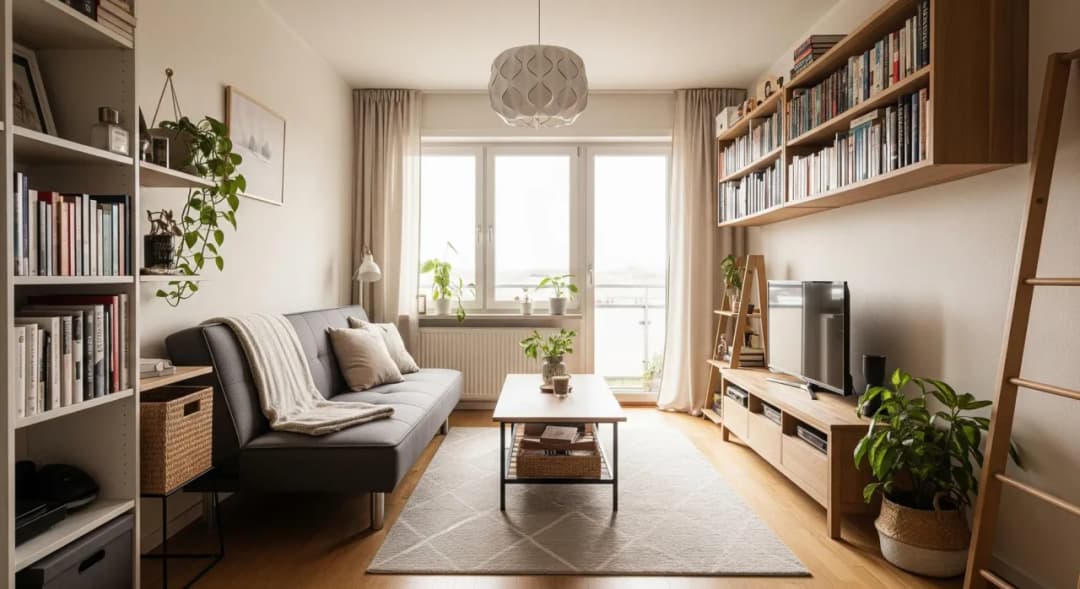 Jak urządzić mieszkanie 15m2, aby maksymalnie wykorzystać przestrzeń